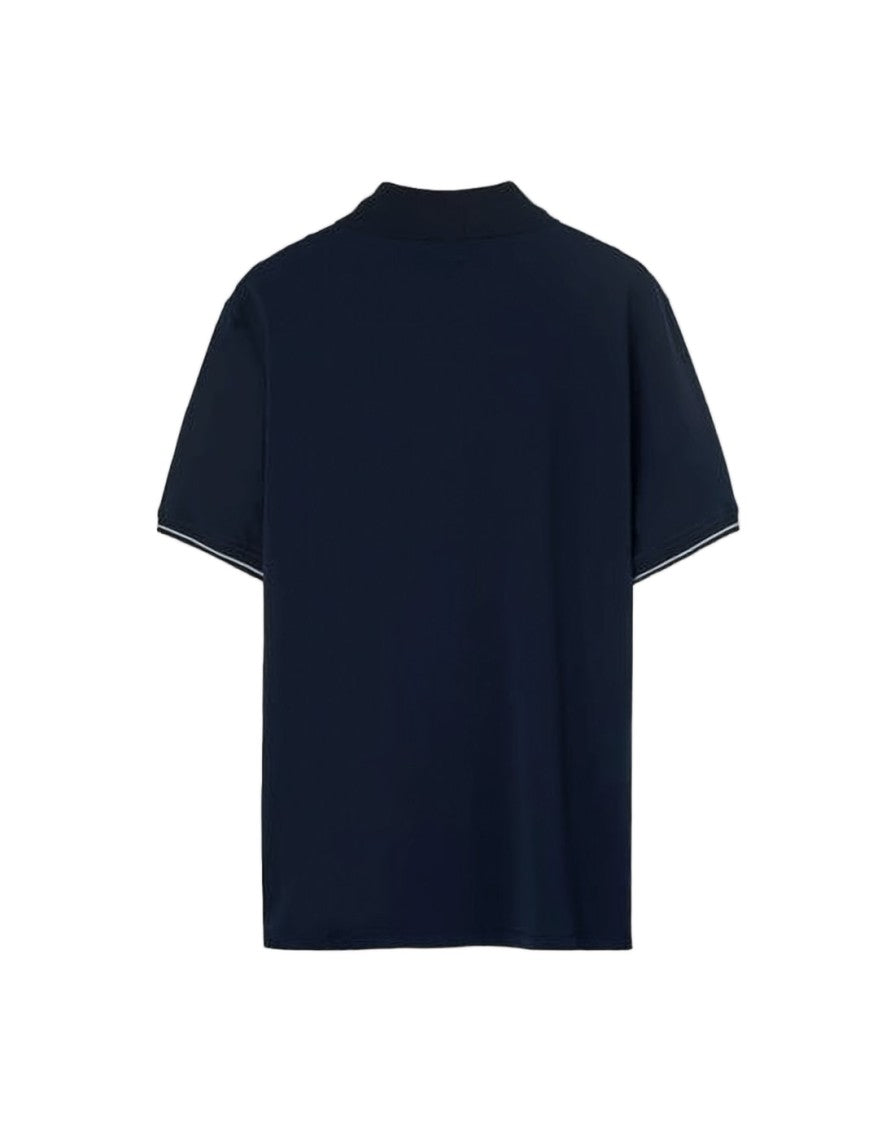 C.P. Company Classic Short-Sleeve Polo Shirt With Ribbed Collar
