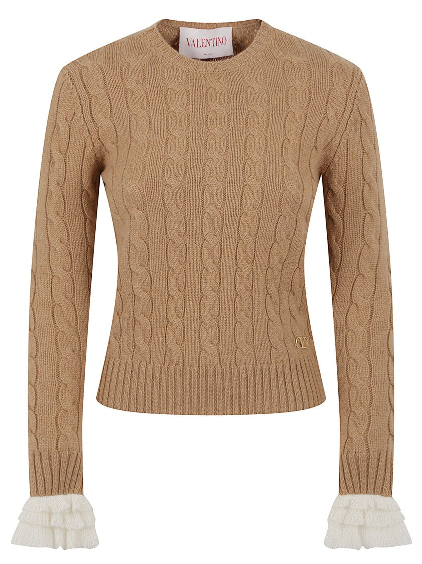 Valentino Garavani Crewneck Cashmere Sweater