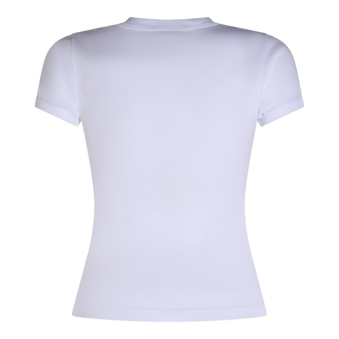 Saint Laurent White Cotton T-Shirt