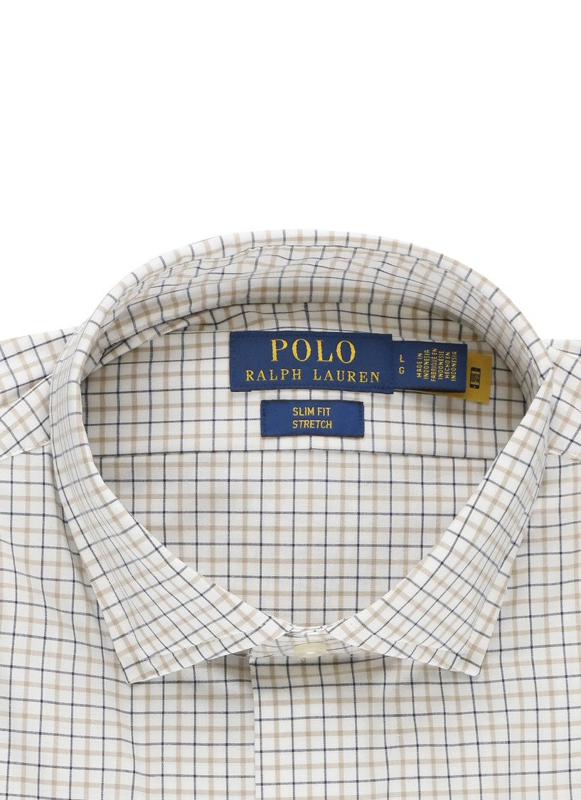 Polo Ralph Lauren Brown Pony Check Cotton Shirt
