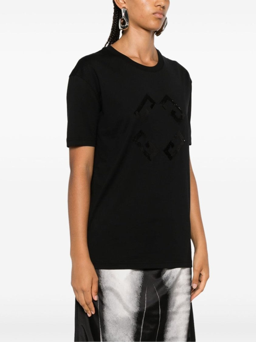 Givenchy Lightweight Black Cotton Jersey Top