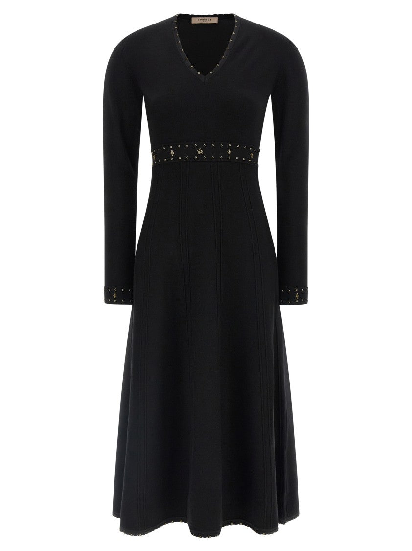 Twin-Set Rhinestone Studded Dress