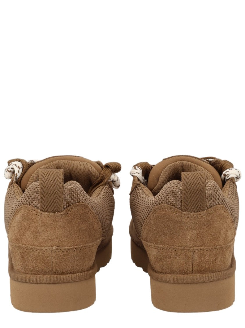 Ugg Low-Top Brown Suede Leather Sneakers