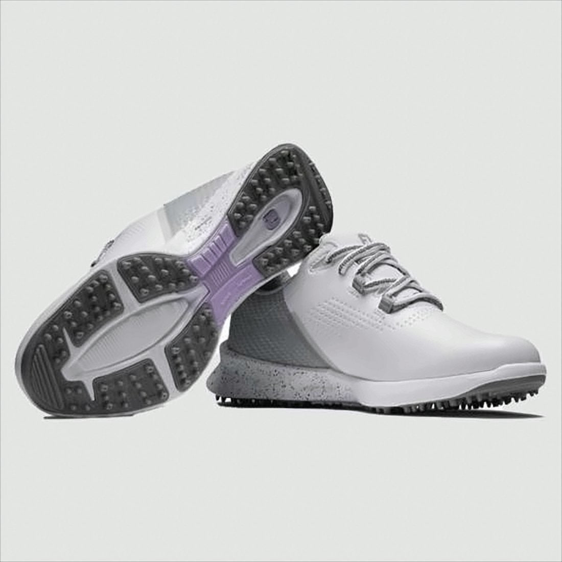 Footjoy Sleek Low-Profile Sneakers With Textured Logo Panel