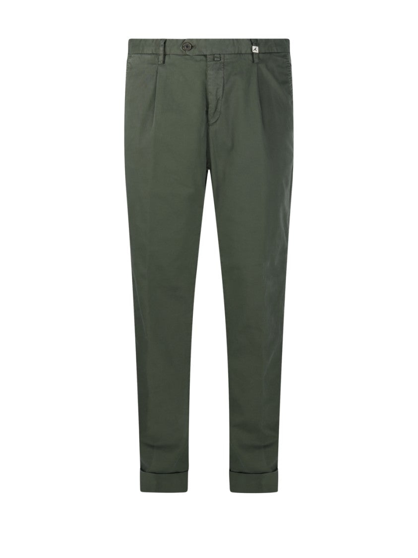 Myths Tailored Long Pants In Soft Fabric Blend