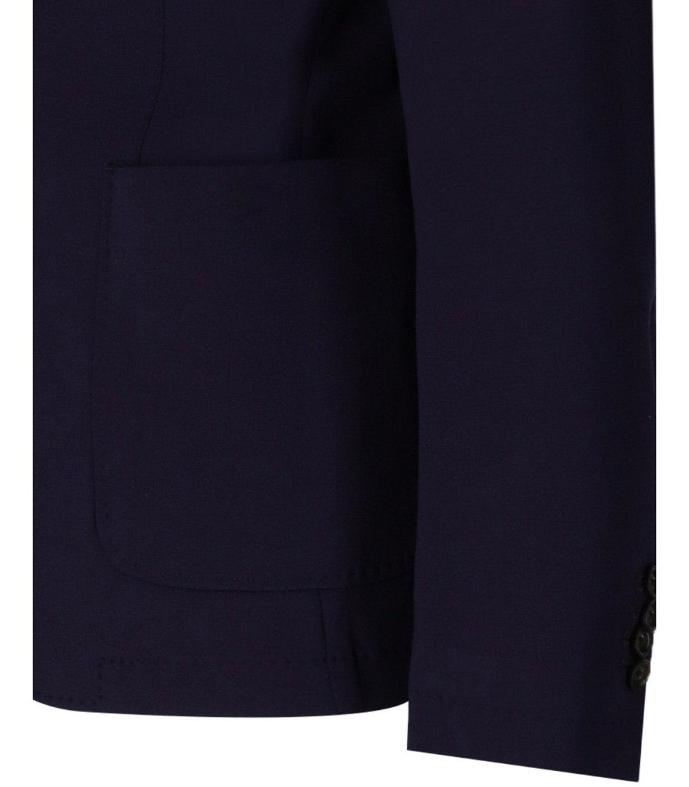 Manuel Ritz Blue Single Breasted Jacket