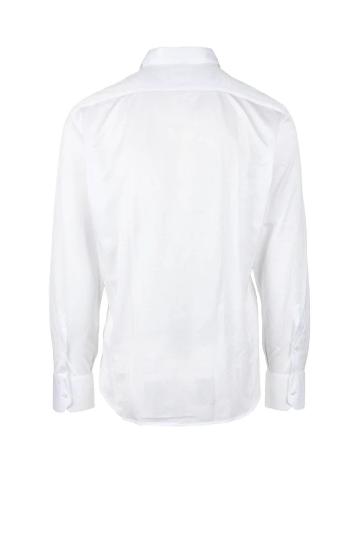 Lorenzini Crisp White Button-Down Lorenzini Shirt