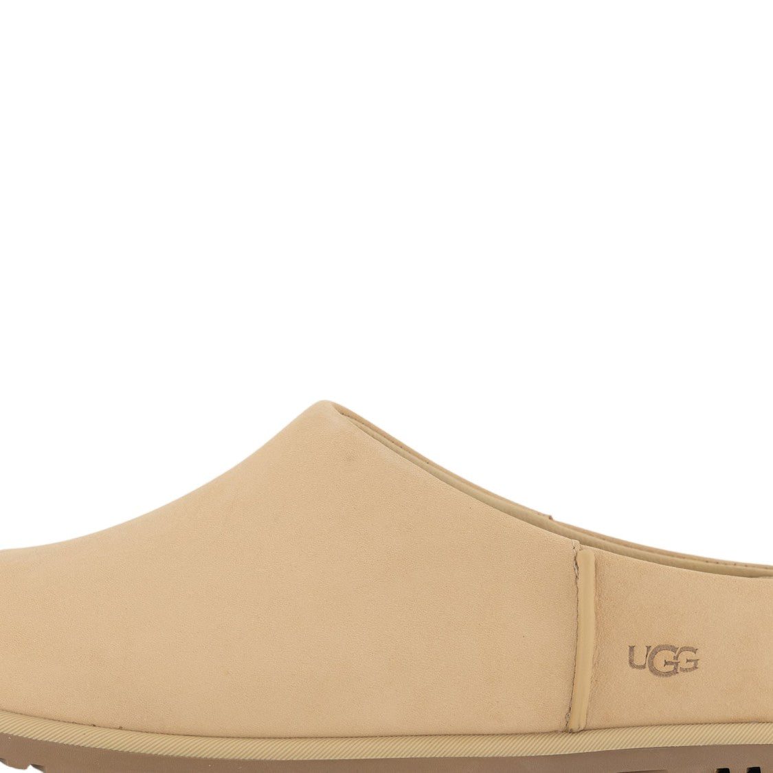 Ugg Slip-On Nubuck Leather Clogs With Eva Midsole