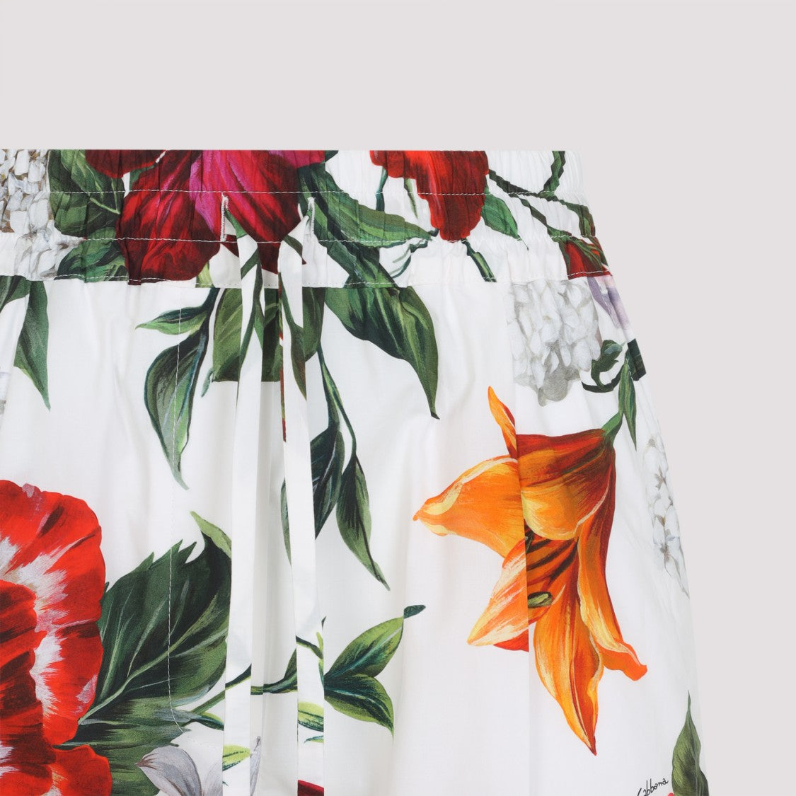 Dolce & Gabbana White Cotton Pants