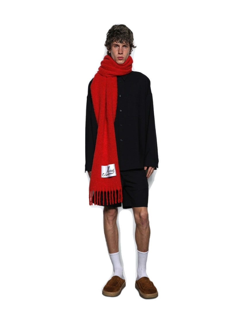 Marni Tailored Black Trousers With Mid-Rise Waist