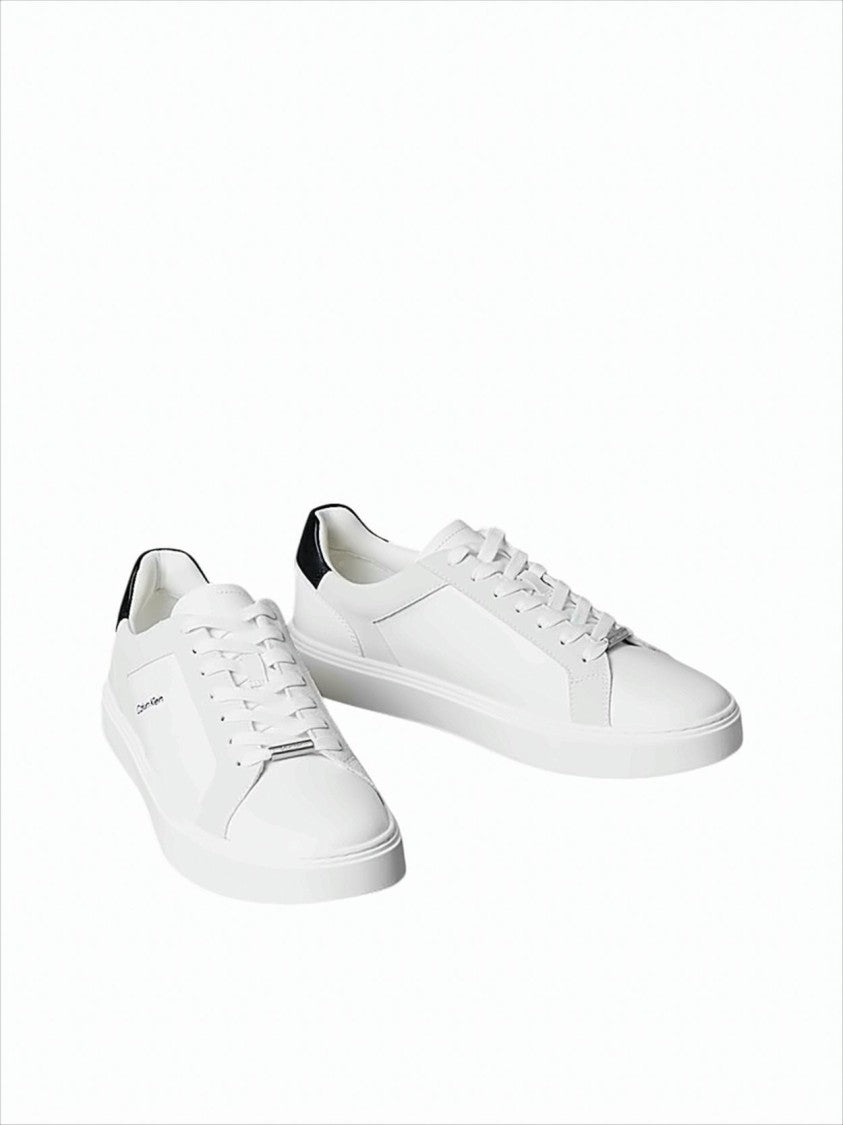 Calvin Klein Smooth Leather Low-Top Sneakers