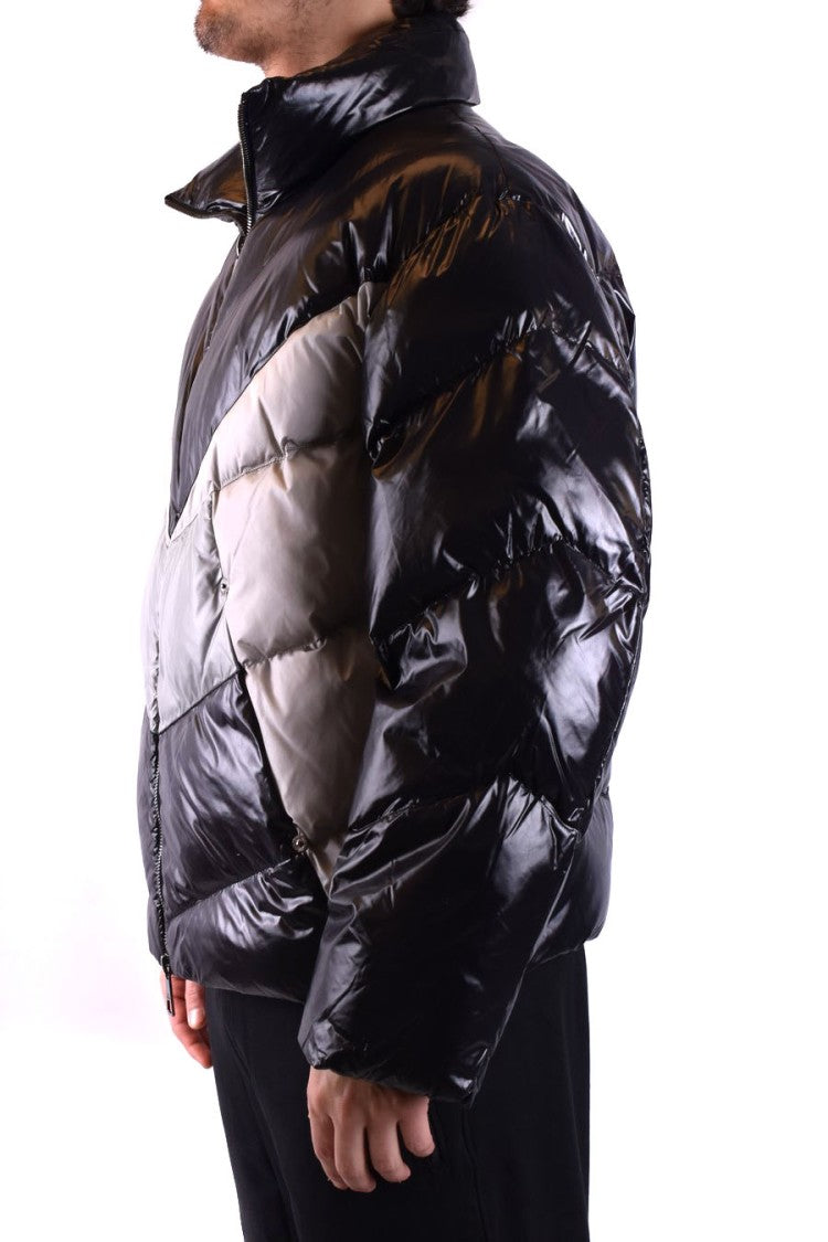 Neil Barrett Chevron Puffer Jacket With Oversized Fit