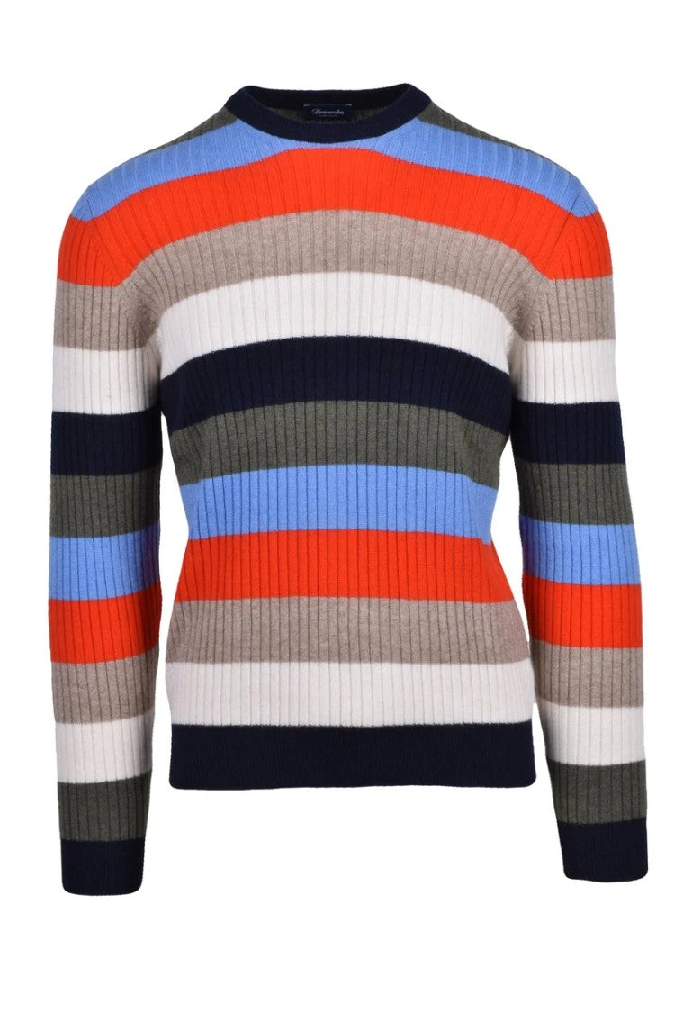 Drumohr Cashmere Crewneck Pullover - Multicolor