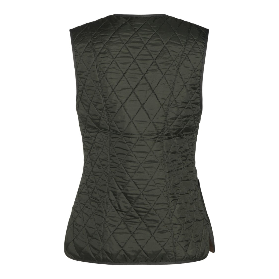 Barbour Diamond Quilted V-Neck Sleeveless Jacket