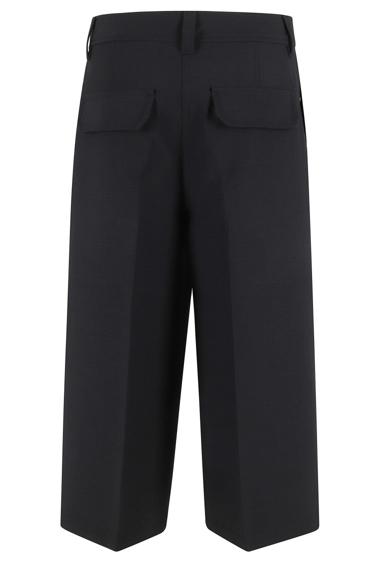 Filippa K Black Blaire Mariner Belt-Loops Polyester-Blend Pants
