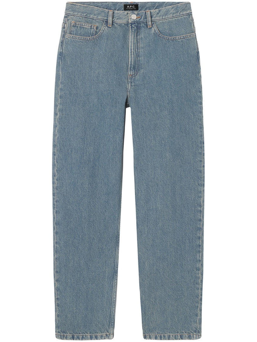 A.P.C. Classic Straight-Leg Denim Trousers With Timeless Five-Pocket Design