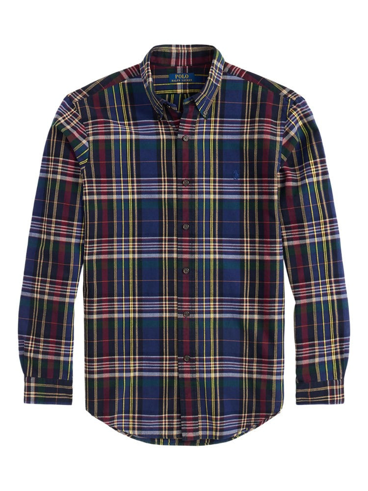 Polo Ralph Lauren Multicolour Plaid Pattern Cotton Shirt