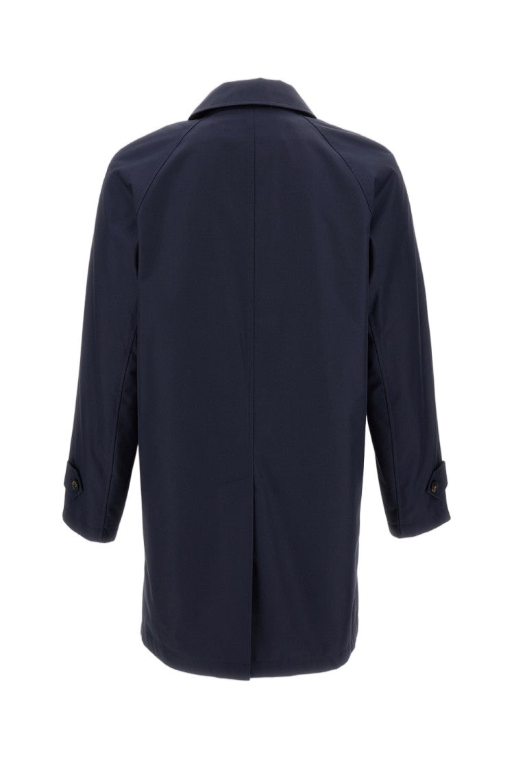 L'impermeabile Water-Repellent Compact Cotton Jacket With Removable Lining