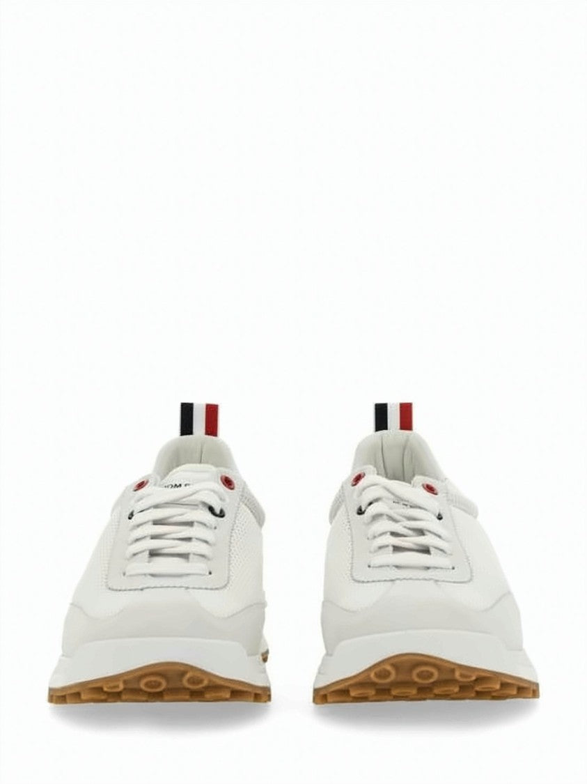 Thom Browne Fine Kid Suede Tech Runner Sneakers