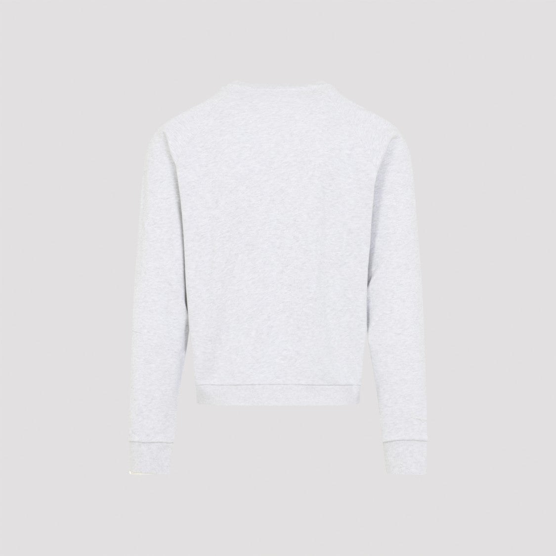 Celine Mélange Grey Cotton Sweatshirt With Playful Graphic Design