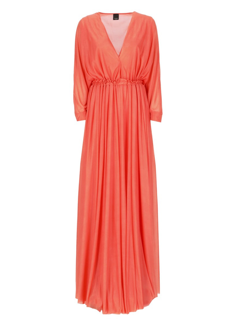 Pinko Orange Tulle Dress