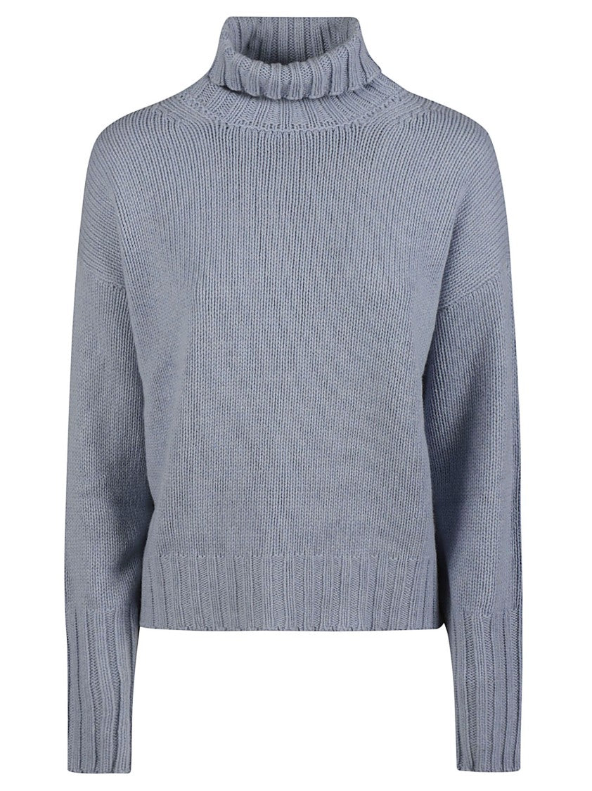 Aragona Finely Knitted Cashmere Turtleneck Sweater