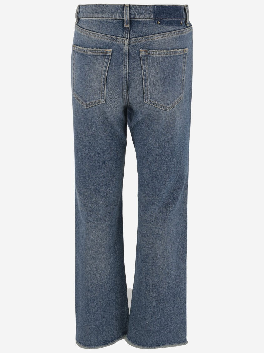 Golden Goose High-Waisted Flared Denim Jeans