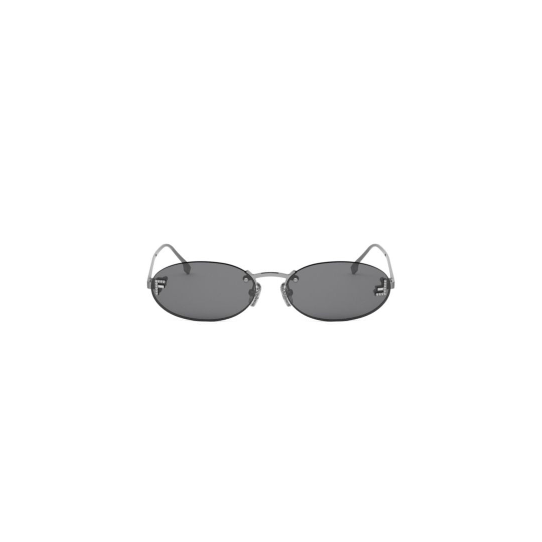 Fendi Fe4075us Oval Metal Sunglasses