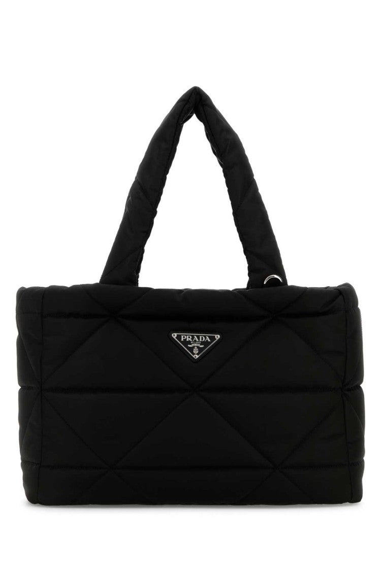 Prada Quilted Black Tote Bag