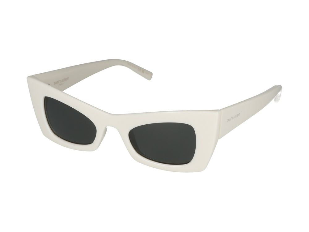 Saint Laurent Sunglasses Sl 702 003 Ivory Ivory Grey 49/23/145