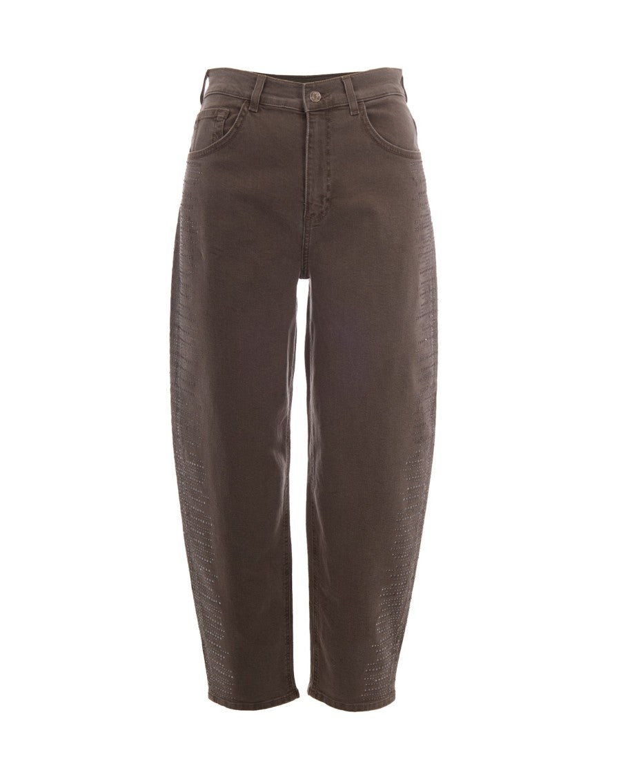 Liu Jo Ginger Balloon Strass Stretch Jeans