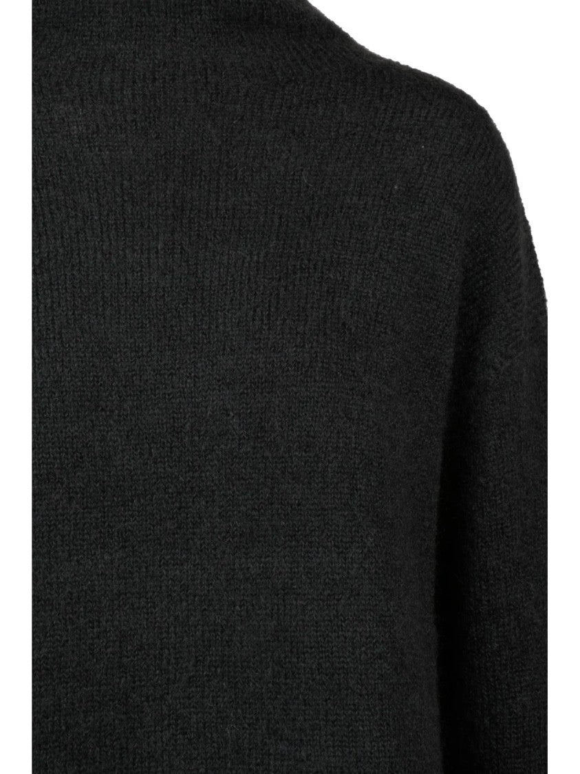Max Mara Turtleneck Sweater With Soft Mohair Blend And Relaxed Fit