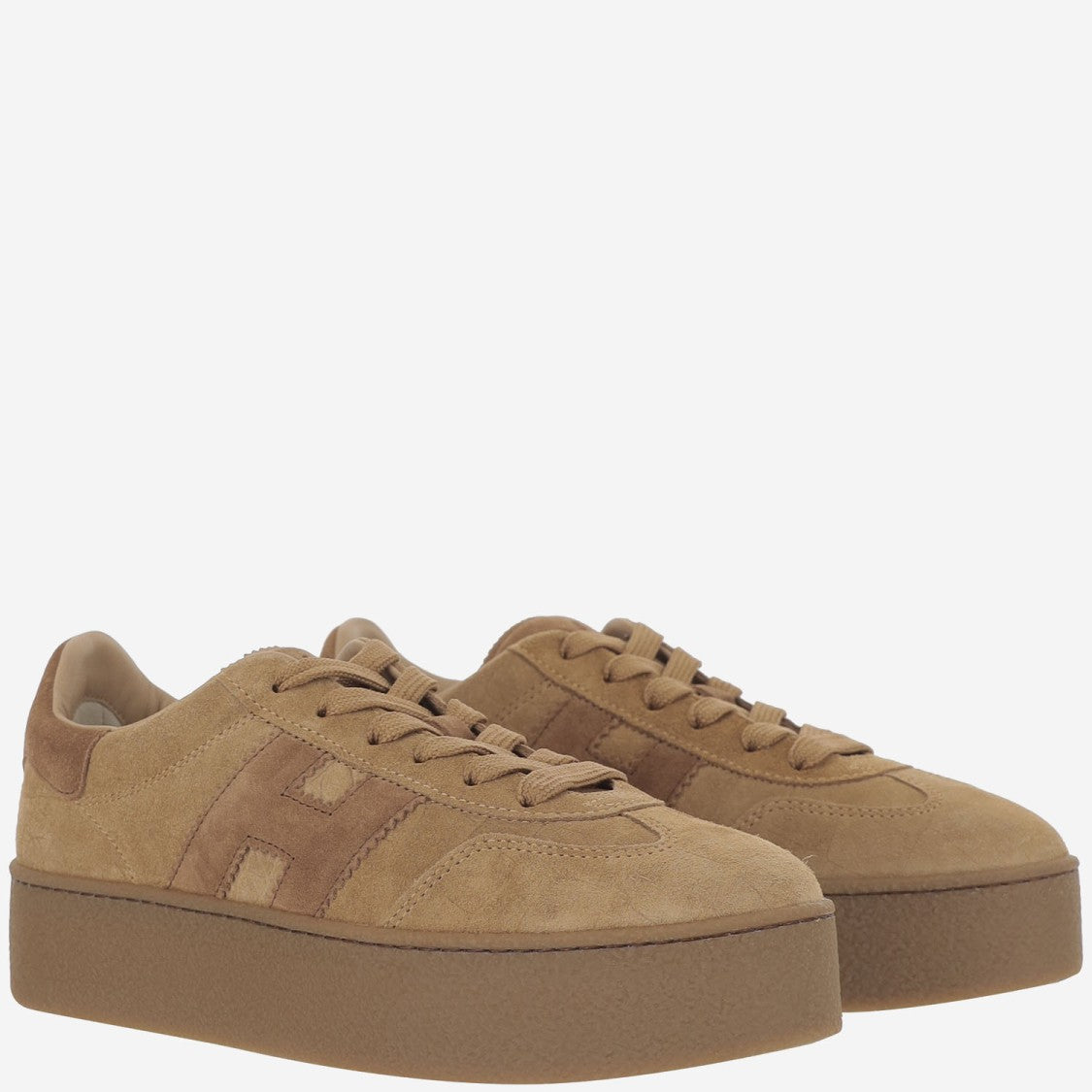 Hogan Cool Suede Lace-Up Sneakers