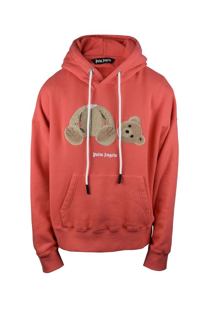 Palm Angels Coral Cotton Hoodie