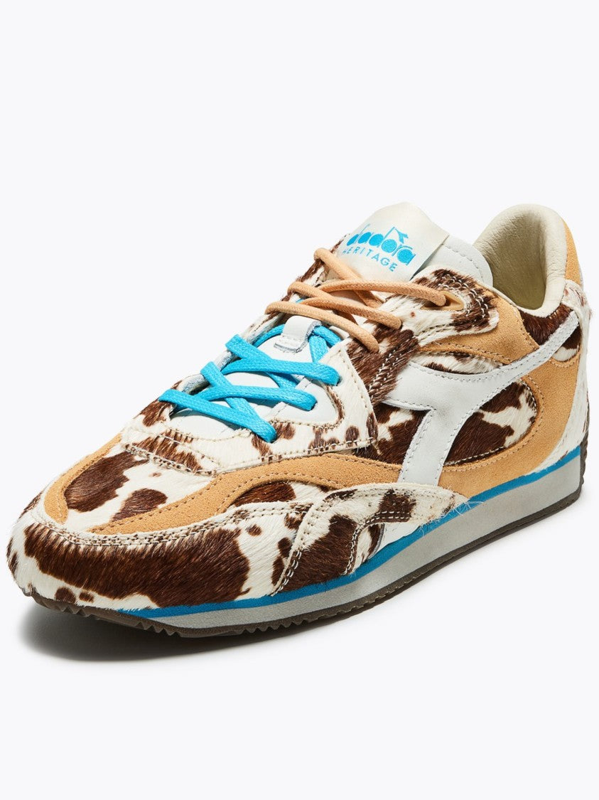 Diadora Animal Print Equipe Revenge Animalier Suede Sneakers