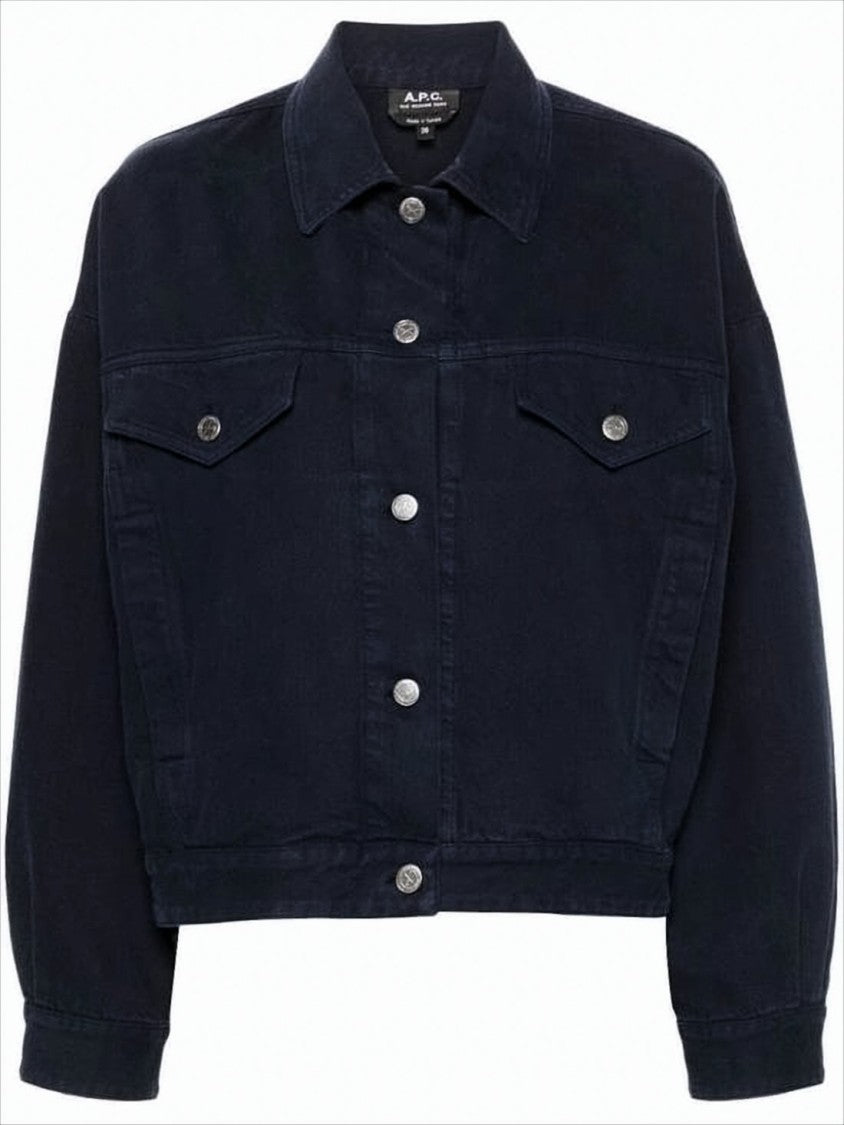 A.P.C. Classic Denim Jacket With Tailored Cuffs