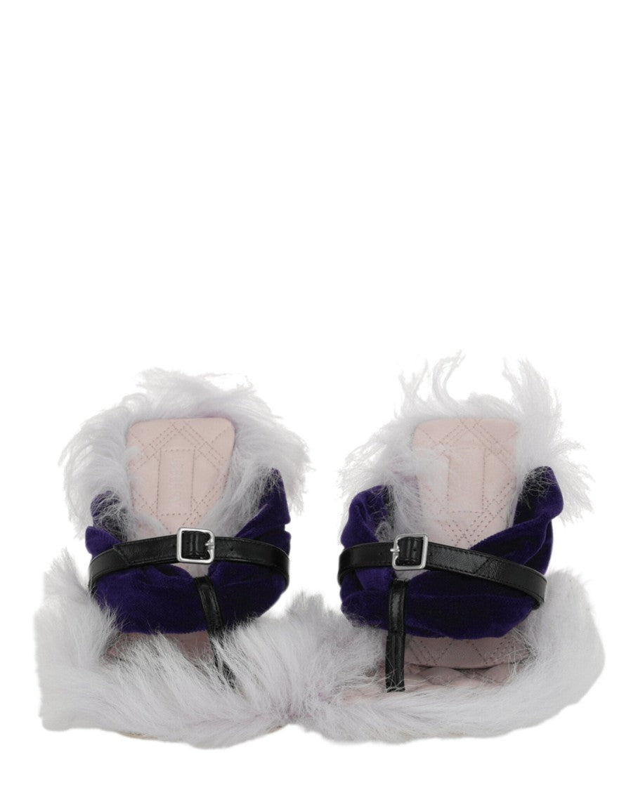 Burberry Step Post Heel Sandals