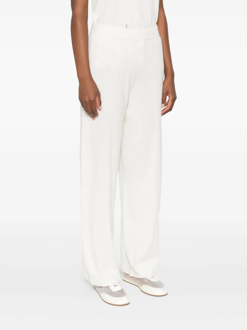 Fabiana Filippi Wide-Leg Trousers With Pleated Front And Clean Waistband