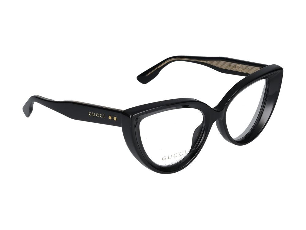 Gucci Eyeglasses Gg1530o 001 Black Black Transparent 52/17/145