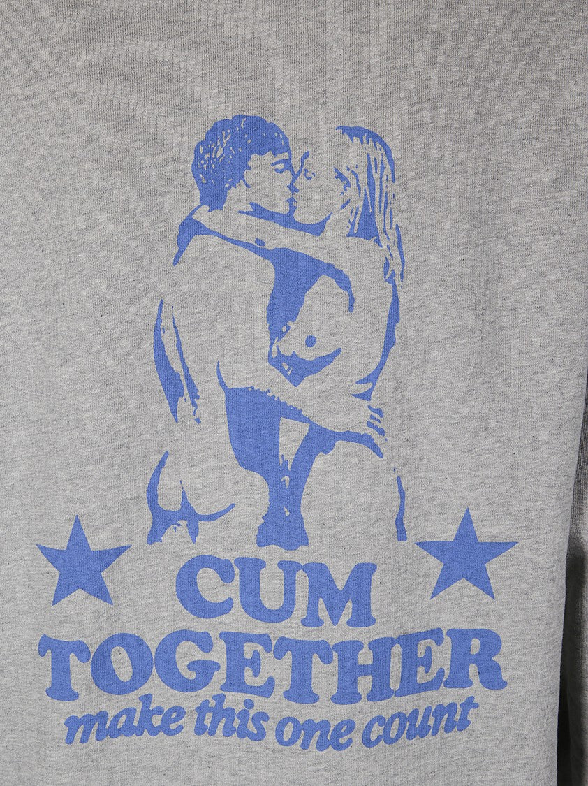 Carne Bollente Zip-Fastening Hoodie With Graphic Prints