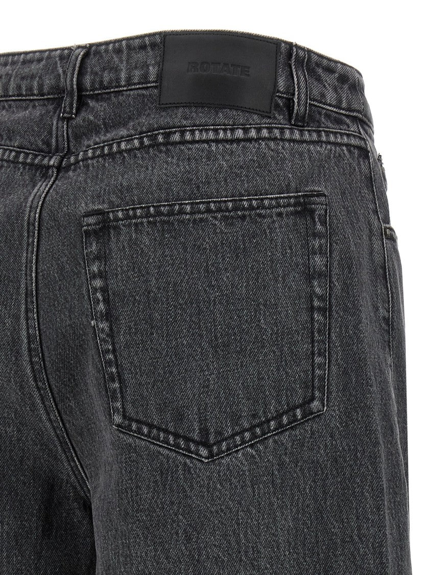 Rotate Birger Christensen 'Denim Laced Leg' Jeans