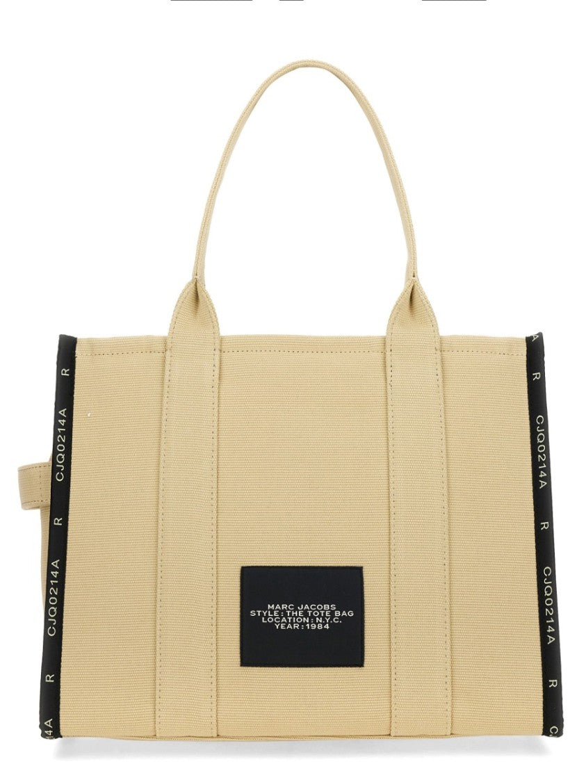 Marc Jacobs Large Rectangular Tote Bag In Cotton-Polyester Blend
