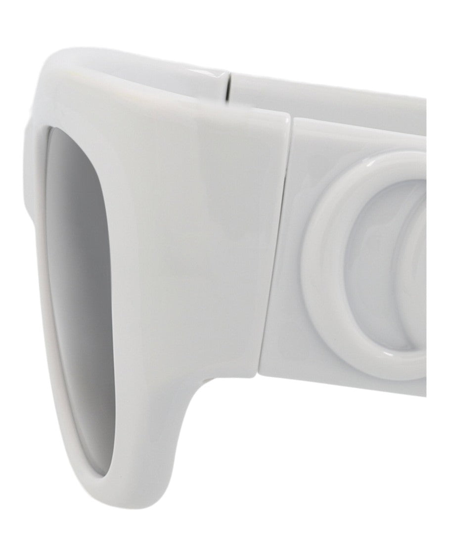 Gucci Square-Frame Injection Sunglasses With Saddle Nose Bridge