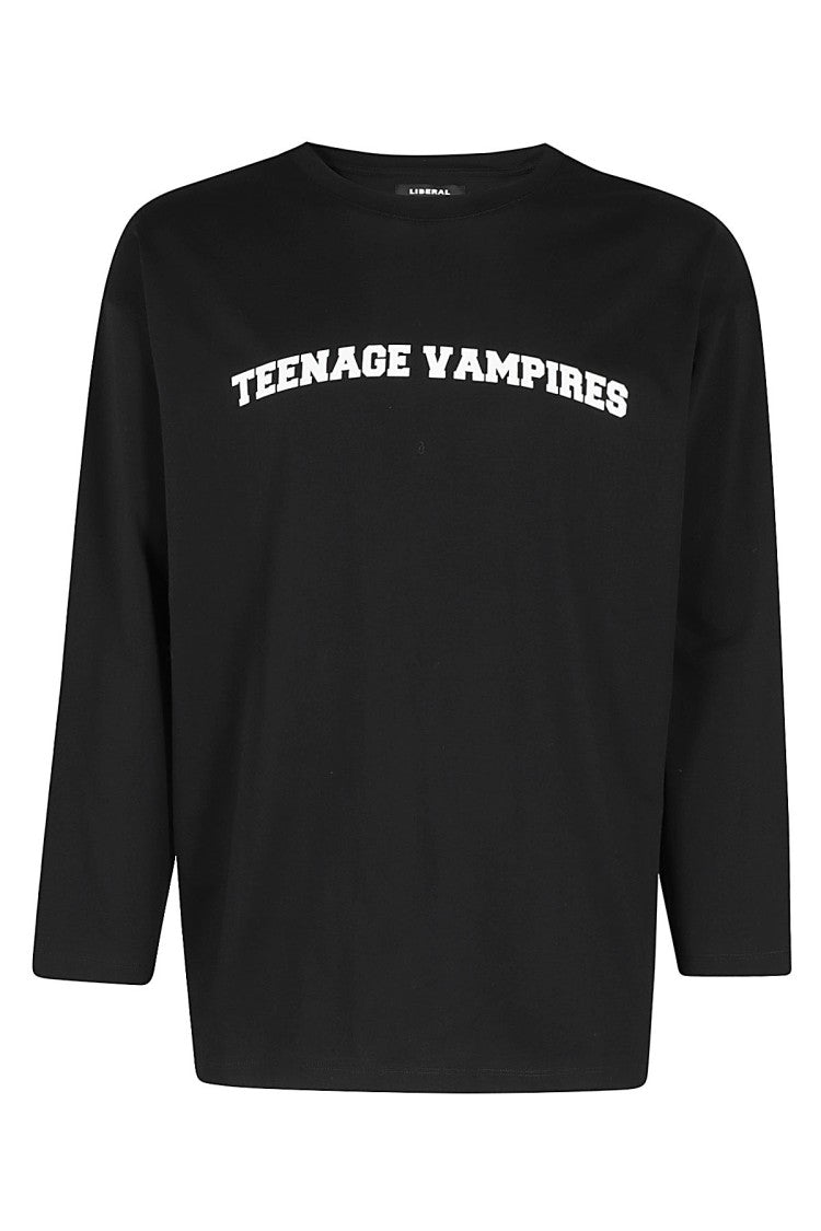 Liberal Youth Ministry Black Crew Neck Long Sleeve Top