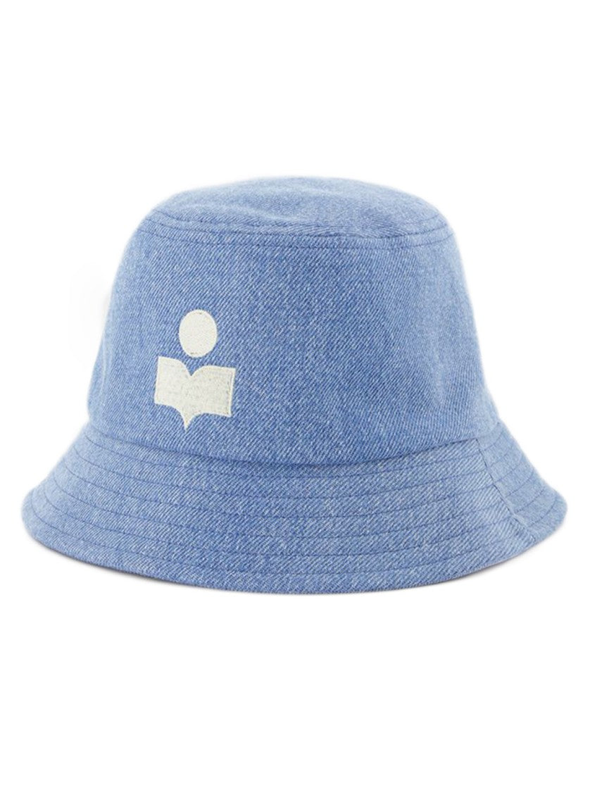 Isabel Marant Haley-Gb Hat - Light Blue - Cotton