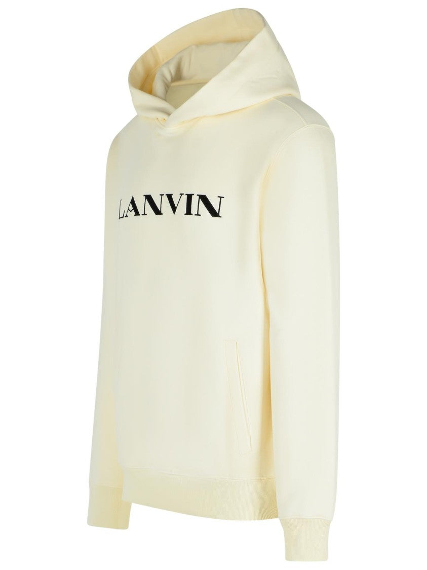 Lanvin Ivory Cotton Sweatshirt