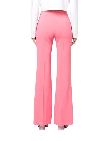 Moschino Pink Viscose Cady Trousers