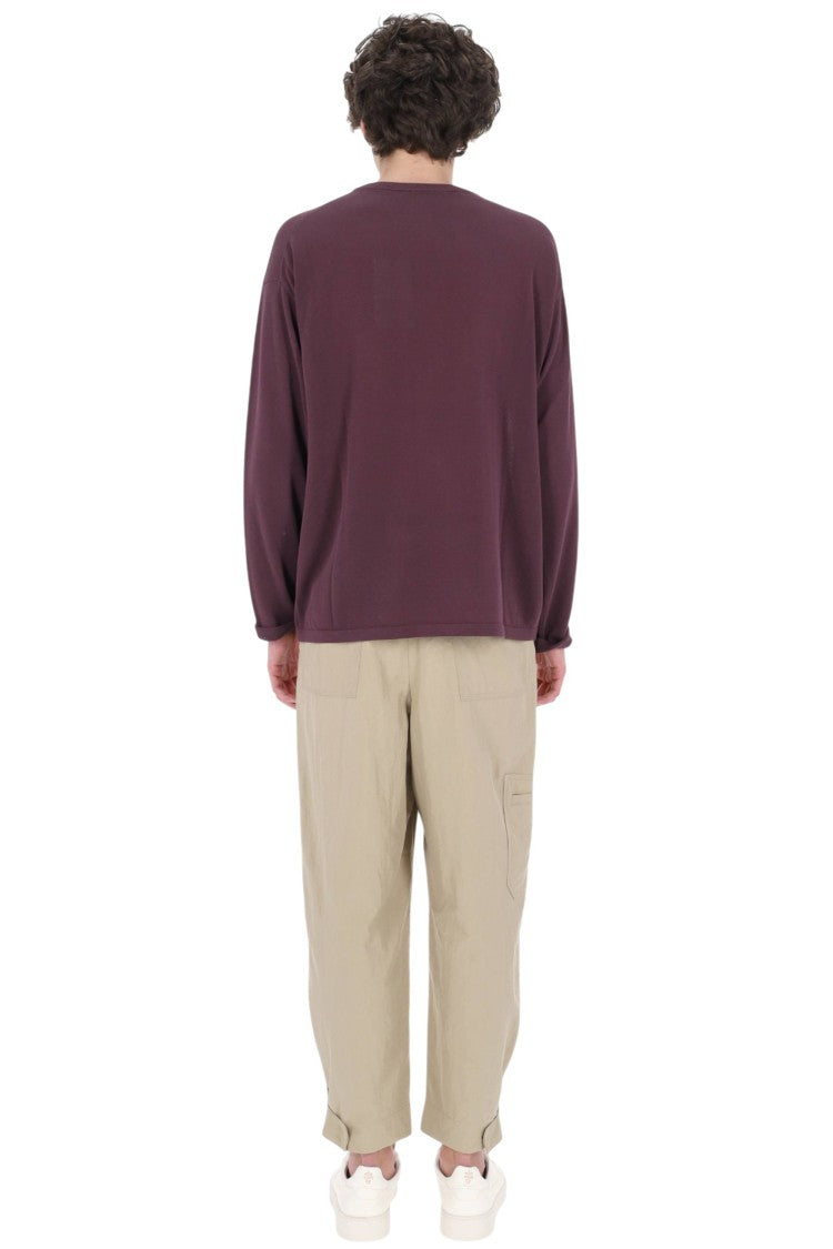 Roberto Collina Cotton Crepe Crewneck Sweater