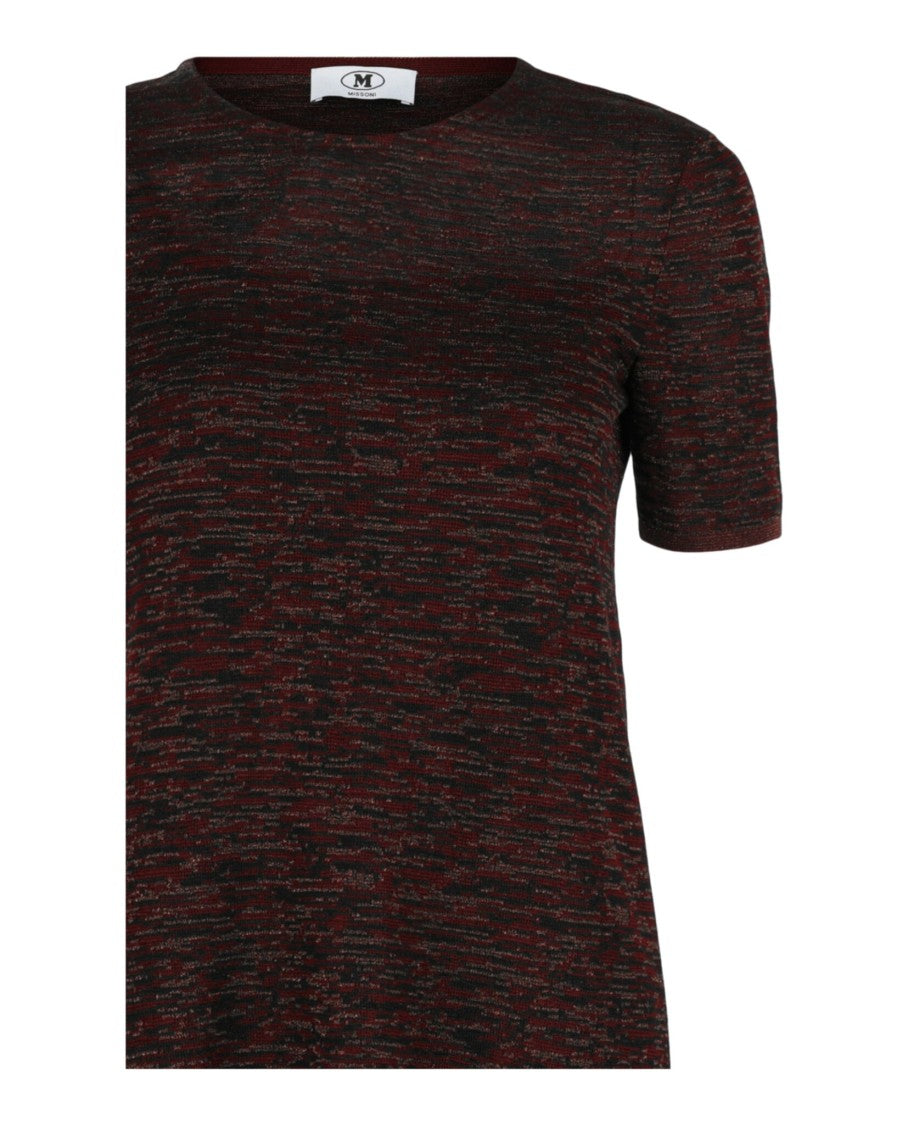 M Missoni Metallic Slub Knit Mini Dress