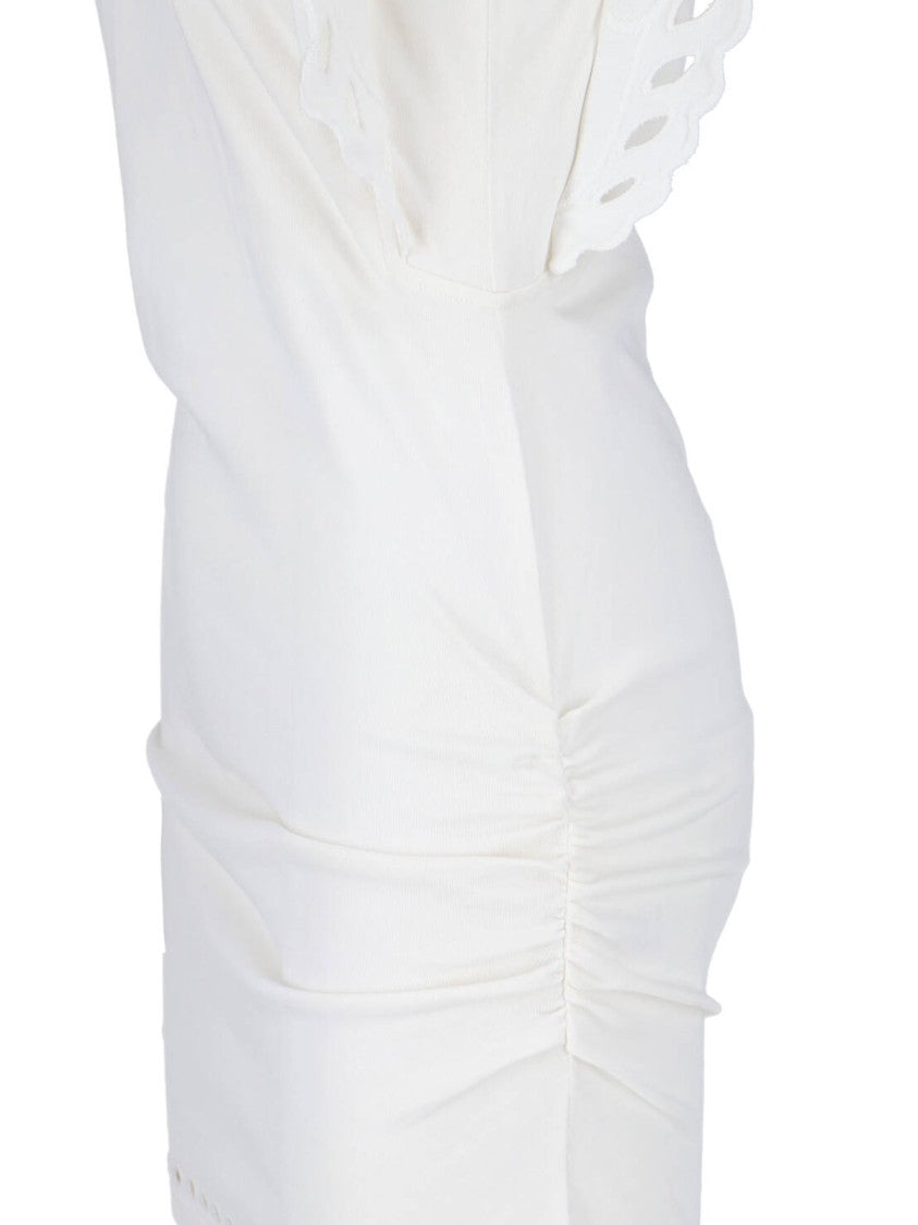 Isabel Marant Étoile Flowing White Dress With Timeless Elegance